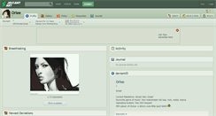 Desktop Screenshot of orlee.deviantart.com