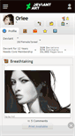 Mobile Screenshot of orlee.deviantart.com