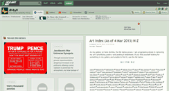 Desktop Screenshot of divby0.deviantart.com