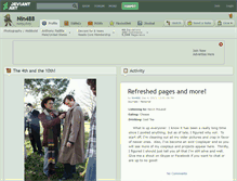Tablet Screenshot of nin488.deviantart.com