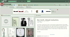 Desktop Screenshot of 8thmessenger.deviantart.com