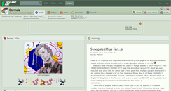 Desktop Screenshot of cormeia.deviantart.com