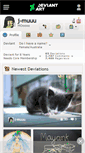 Mobile Screenshot of j-muuu.deviantart.com