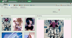Desktop Screenshot of diavle.deviantart.com
