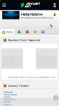 Mobile Screenshot of hetavision.deviantart.com