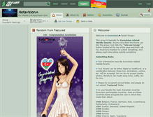 Tablet Screenshot of hetavision.deviantart.com