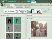 Tablet Screenshot of ajd.deviantart.com