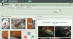 Desktop Screenshot of emcat24.deviantart.com