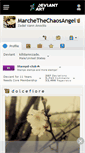 Mobile Screenshot of marchethechaosangel.deviantart.com
