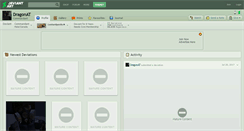 Desktop Screenshot of dragonat.deviantart.com