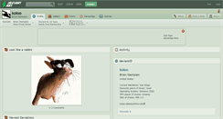 Desktop Screenshot of koioo.deviantart.com