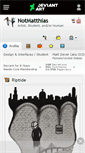 Mobile Screenshot of notmatthias.deviantart.com