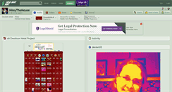 Desktop Screenshot of missythemouse.deviantart.com