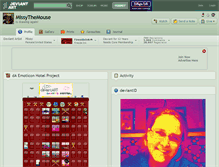 Tablet Screenshot of missythemouse.deviantart.com