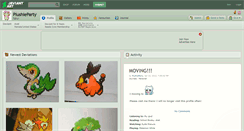 Desktop Screenshot of plushieparty.deviantart.com
