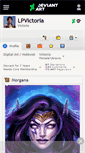 Mobile Screenshot of lpvictoria.deviantart.com