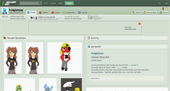 Desktop Screenshot of fudgiebear.deviantart.com