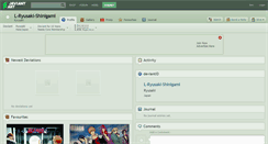 Desktop Screenshot of l-ryusaki-shinigami.deviantart.com