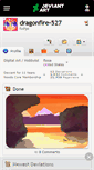 Mobile Screenshot of dragonfire-527.deviantart.com