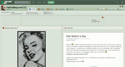 Desktop Screenshot of falloutboylover232.deviantart.com