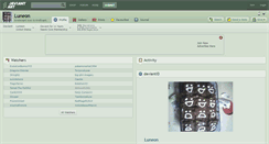 Desktop Screenshot of luneon.deviantart.com