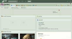 Desktop Screenshot of guardianz.deviantart.com