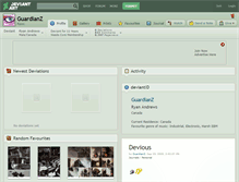 Tablet Screenshot of guardianz.deviantart.com