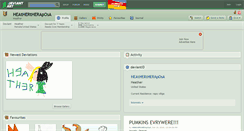 Desktop Screenshot of heathertheraposa.deviantart.com