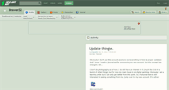 Desktop Screenshot of drawerzz.deviantart.com