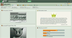 Desktop Screenshot of mick-mick.deviantart.com