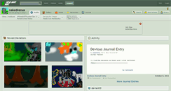 Desktop Screenshot of nakedvenus.deviantart.com