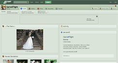 Desktop Screenshot of garnetflight.deviantart.com