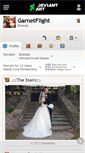 Mobile Screenshot of garnetflight.deviantart.com