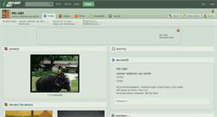 Desktop Screenshot of mc-can.deviantart.com