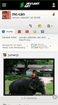 Mobile Screenshot of mc-can.deviantart.com