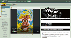 Desktop Screenshot of everything-nikon.deviantart.com