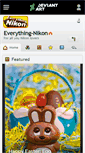 Mobile Screenshot of everything-nikon.deviantart.com