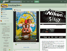 Tablet Screenshot of everything-nikon.deviantart.com