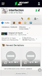 Mobile Screenshot of interfection.deviantart.com