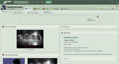 Desktop Screenshot of fadedexpectation.deviantart.com