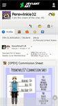 Mobile Screenshot of perewinkle32.deviantart.com