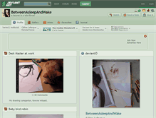 Tablet Screenshot of betweenasleepandwake.deviantart.com