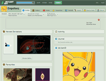 Tablet Screenshot of empolionz.deviantart.com