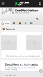 Mobile Screenshot of deadmen-series.deviantart.com