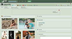 Desktop Screenshot of marcys1002.deviantart.com