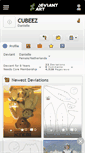 Mobile Screenshot of cubeez.deviantart.com