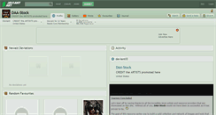 Desktop Screenshot of daa-stock.deviantart.com
