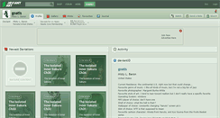 Desktop Screenshot of goatis.deviantart.com