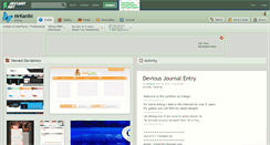 Desktop Screenshot of mrkanibl.deviantart.com