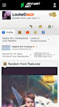 Mobile Screenshot of louised.deviantart.com